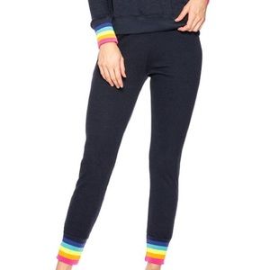 Sundry Rainbow Cuff Sweatpants